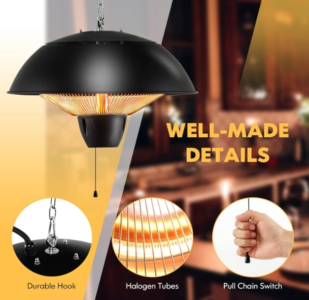 Programmable electric heater
