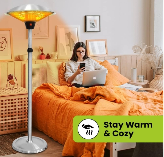 High ceiling infrared heater