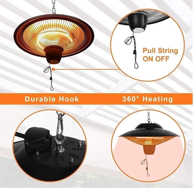 Waterproof chicken coop heater