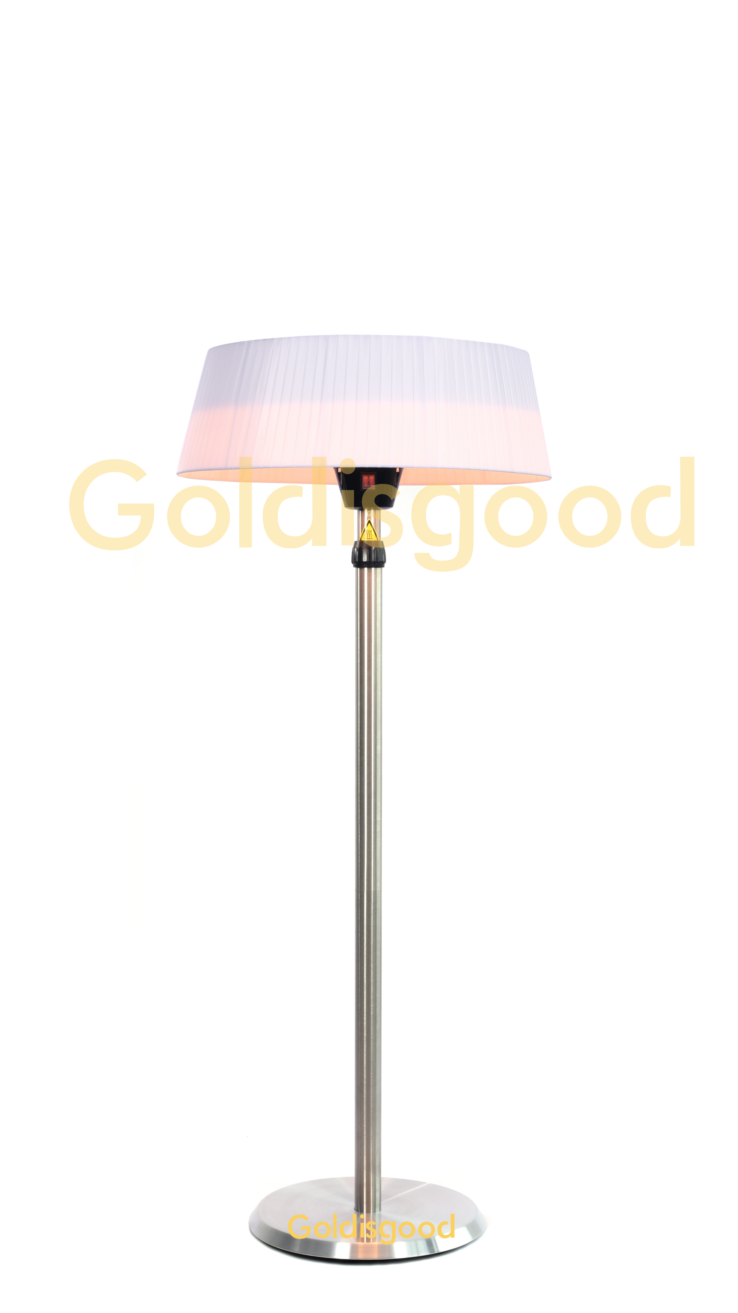 High ceiling factory radiator