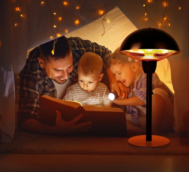 Pyramid patio heater